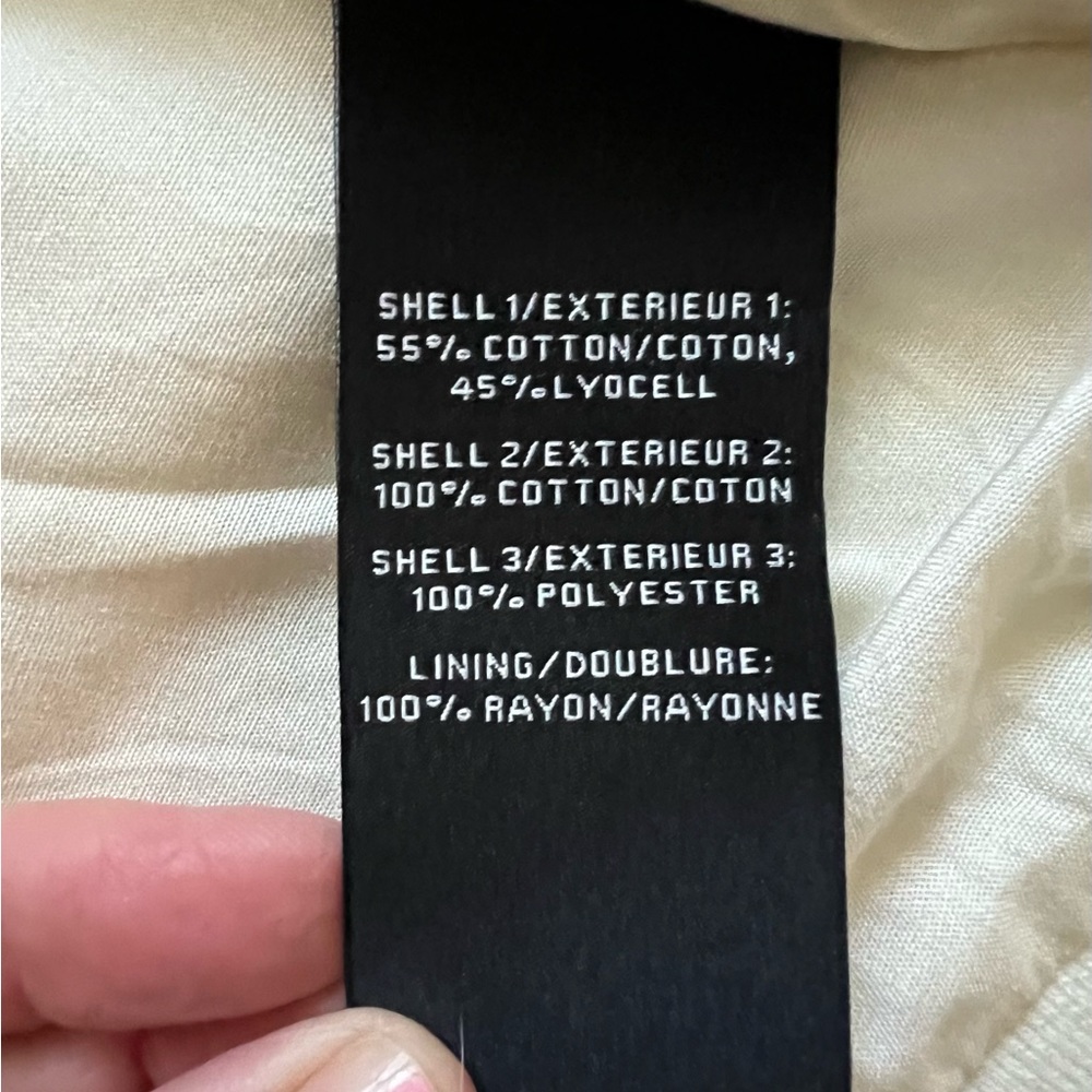 NWOT 7 for all Mankind Bomber Eyelet Jacket - Picture 9 of 10
